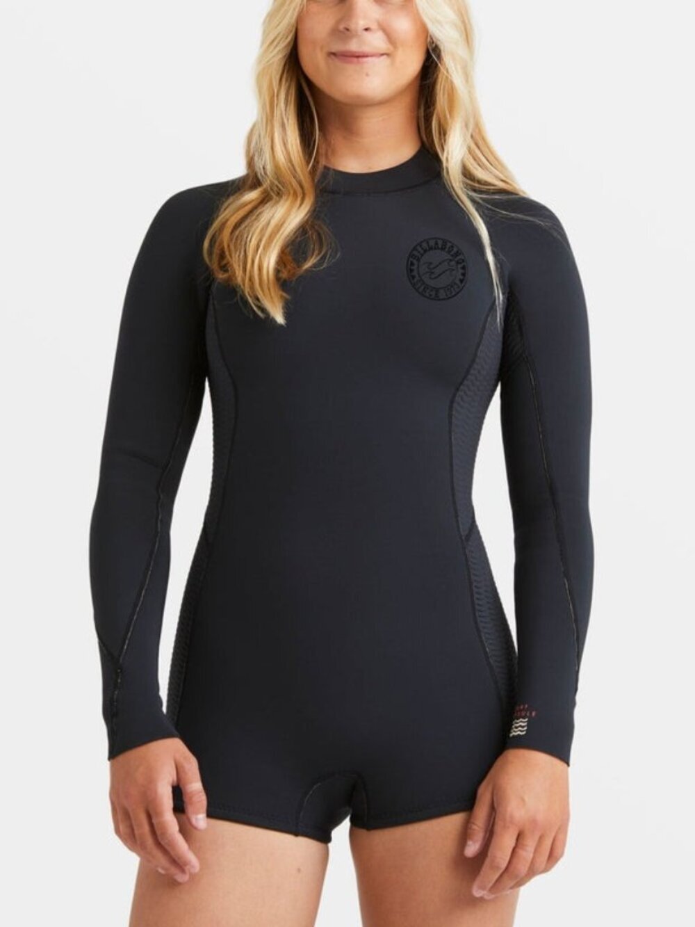 Billabong 2mm Spring Fever Back Zip Long Sleeve Springsuit Wetsuit - Size 2 (XS)